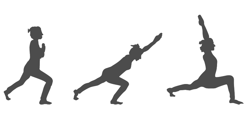 Virabhadrasana - le Guerrier 1